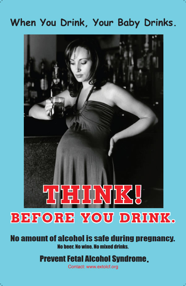 Think Before You Drink poster